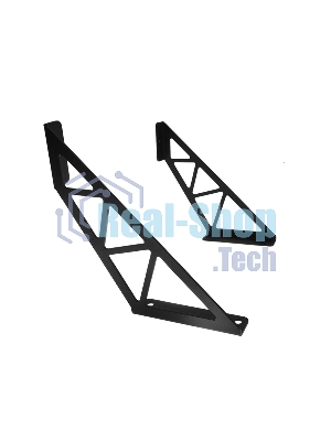 Кронштейн Rexant в стиле лофт для крепления полок, настенный, черный