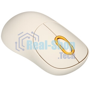 Мышь беспроводная Xiaomi Wireless Mouse 3 белый, 1200 dpi, радиоканал, Bluetooth, USB, кнопки - 5