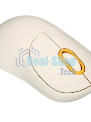 Мышь беспроводная Xiaomi Wireless Mouse 3 белый, 1200 dpi, радиоканал, Bluetooth, USB, кнопки - 5