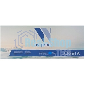 Картридж лазерный NVPrint совместимый НР CF361A Cyan для LJ Color M552/M553 (5000k)