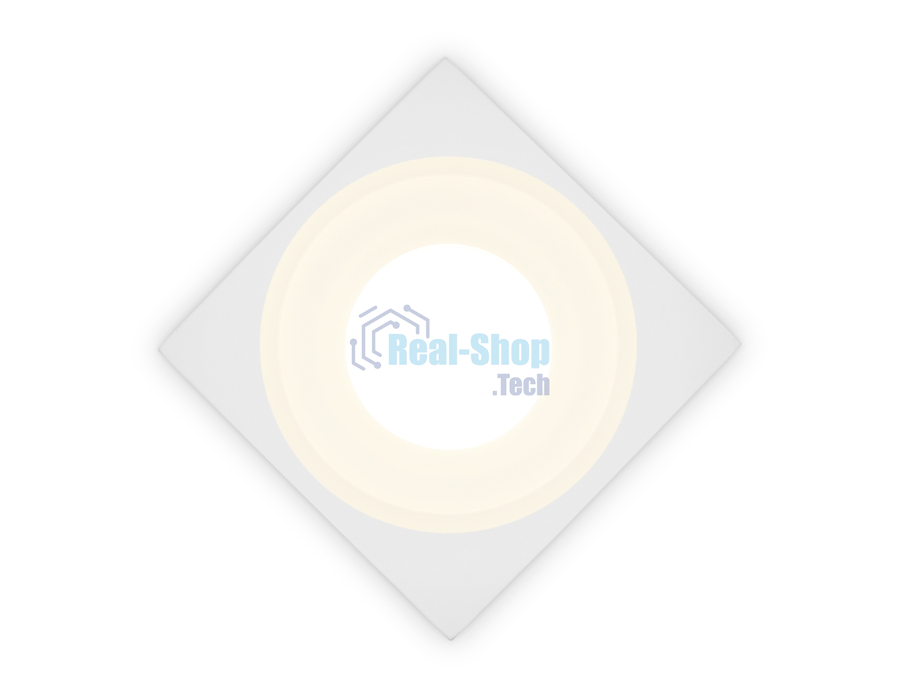 Светильник Ambrella light TN1314 SWH/FR белый песок/белый матовый GU5.3 92*92*45