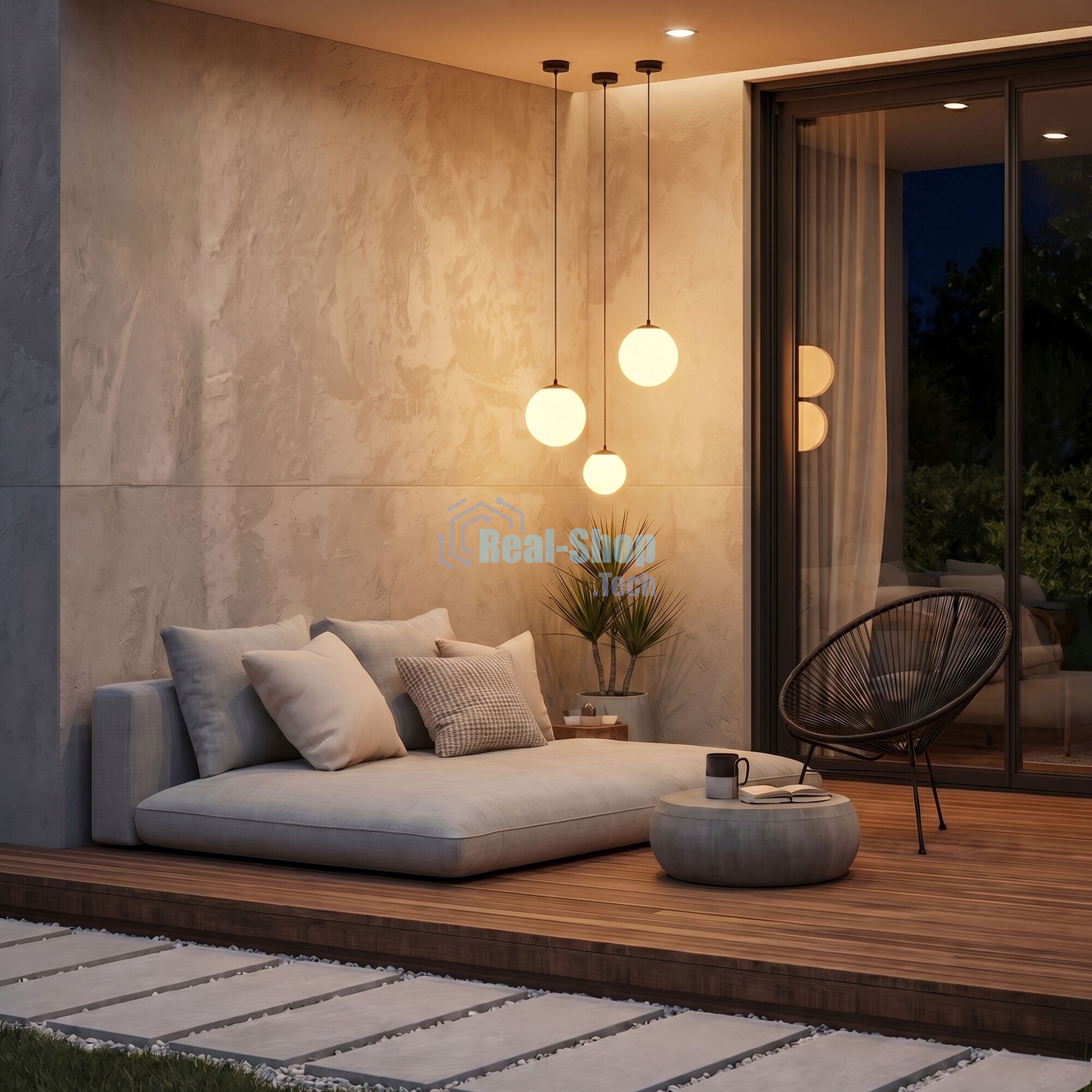 Sfera H D150 (35158/H) Светильник садово-парковый черный