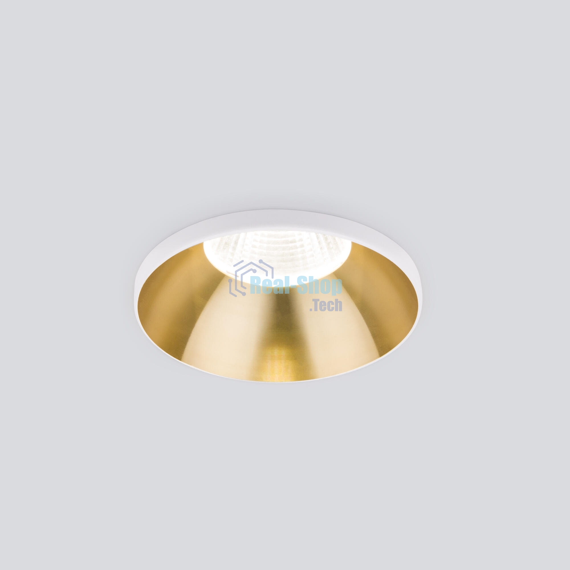25026/LED / Встраиваемый светильник 7W 4200K SB бронза