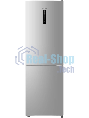Холодильник Haier CEF530CSRG серебристый двухкамерный 207/91л морозилка снизу, No Frost