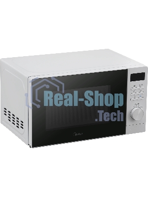 Микроволновая печь Midea AM720C2VR-W белый, 20 л, 700 Вт, переключатели - кнопки, поворотный механизм
