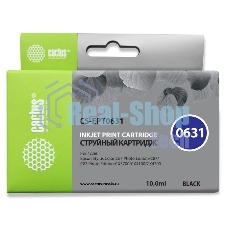 Картридж струйный Cactus CS-EPT0631 (T0631) черный (10 мл) для Epson Stylus C67/C87/CX3700/CX4100/CX4700