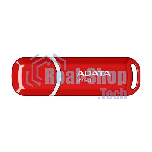 Флешка USB ADATA UV150 (AUV150-32G-RRD), 32Gb, USB 3.0, R/W 35/10, красный