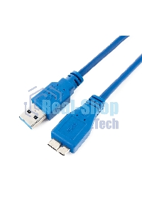Кабель USB 3.0 для соед. 1.8м А-microB (5 pin) Gembird PRO позол.конт., пакет CCP-mUSB3-AMBM-6