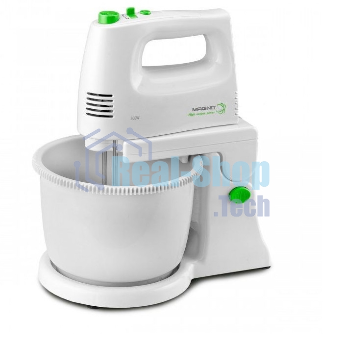 Миксер Magnit RMM-2310 с чашей, 2.5 л, 300 Вт