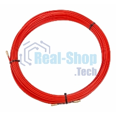 Протяжка кабельная Rexant (мини УЗК в бухте), стеклопруток, d=3,5мм, 30м красная