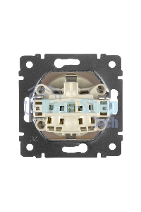 Механизм розетки 1-м СП Valena с защ. крышкой защ. шторки с заземл. сл. кость Legrand 774322