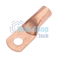 Наконечник медный Rexant ТМ 50-10-11 (50мм² - Ø11мм) (в упак. 5 шт.)