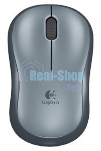 Мышь беспроводная Logitech M185 серый/черный, 1000 dpi, радиоканал, USB, кнопки - 3