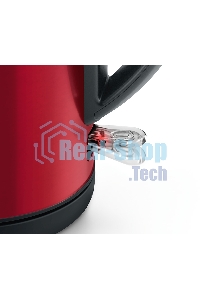 Чайник электрический Bosch TWK3P424 1.7л. 2400Вт красный (корпус: нержавеющая сталь)