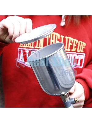 Краскопульт пневматический с верхним бачком DEKO DKSG01 500 мл, металл 018-1100