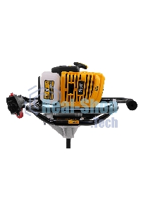 Мотобур Denzel DX-52, объем двигателя 52 см3, соединение 20 мм, без шнека