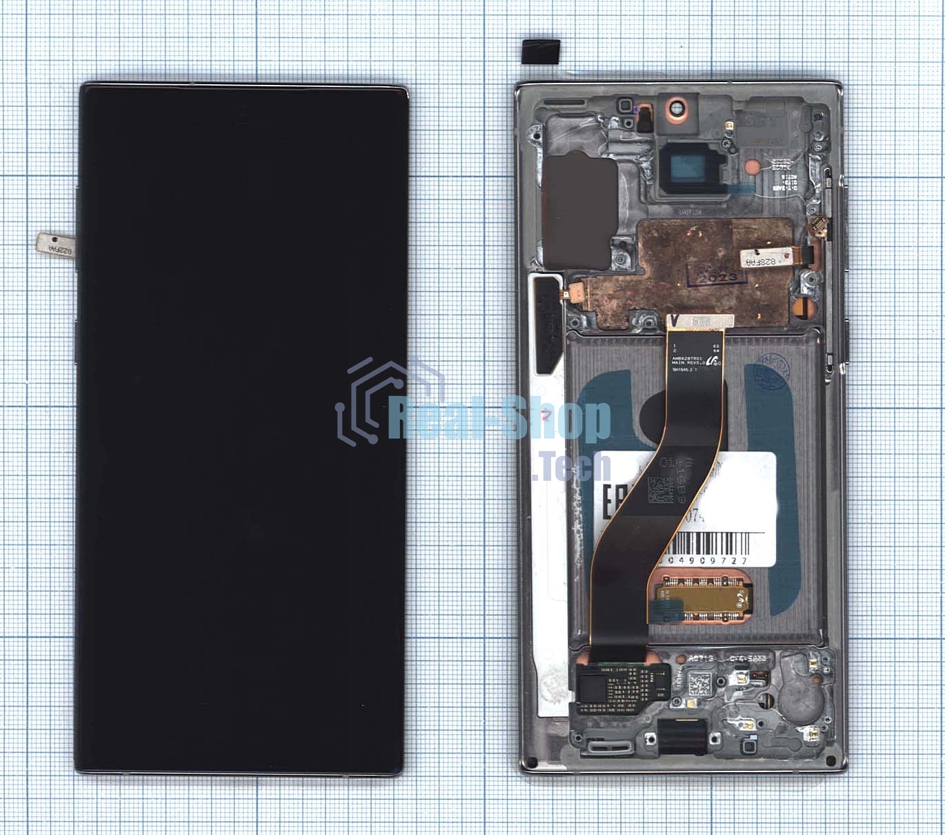 Дисплей для Samsung Galaxy Note 10 SM-N970F/DS Silver