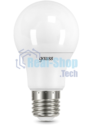 Лампа светодиодная Gauss A60 12Вт цок.: E27 шар 220B 3000K св. свеч. бел. теп. A60 (упак.: 10 шт)