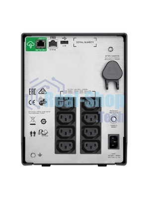 Источник бесперебойного питания APC Smart-UPS C SMC1500IC/1500 ВА/900 Вт/8xIEC320 С13