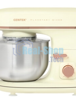 Миксер планетарный Centek CT-1139 бежевый