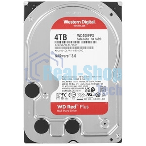 Жесткий диск Western Digital SATA 4Tb 5400 6Gb/S 256MB RED PLUS