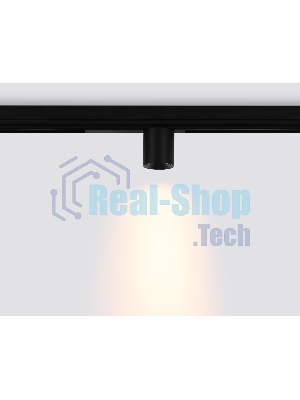 Управляемый светодиодный светильник для шинопровода Magnetic Ambrella light GL1242 BK черный IP20 7W 3000K-6400K 220V 24° D75*85 (Без ПДУ)