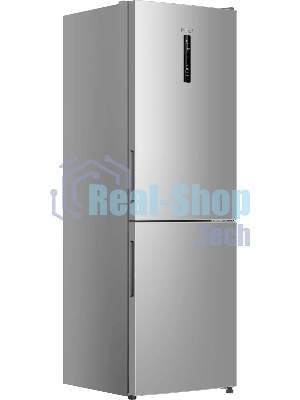 Холодильник Haier CEF530CSRG серебристый двухкамерный 207/91л морозилка снизу, No Frost