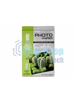 Самоклеящаяся бумага фотобумага Cactus CS-GSA413020 глянцеваяА4 130 г/м2 20 листов