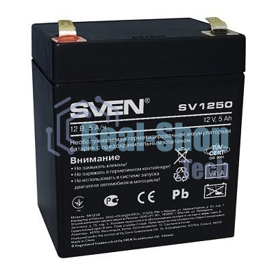 Батарея для ИБП Sven SV1250 (12V 5Ah)