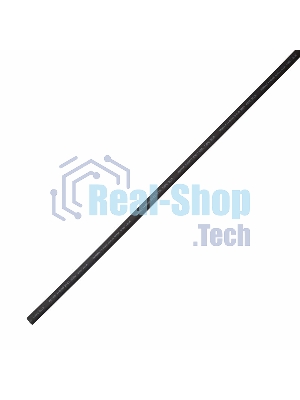 Термоусаживаемая трубка клеевая Rexant 16,0/4,0 мм, (4:1) черная, упаковка 10 шт. по 1 м