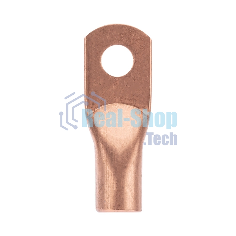 Наконечник медный Rexant ТМ 50-10-11 (50мм² - Ø11мм) (в упак. 5 шт.)