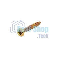 Саморез универсальный Kranz 3.5х30, желтый цинк, короб (200 шт./уп.)