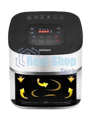 Аэрогриль Kitfort KT-2217 1500Вт белый/черный