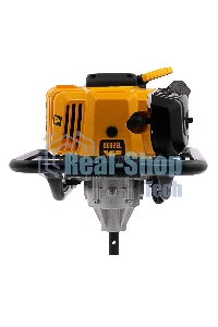 Мотобур Denzel DX-52, объем двигателя 52 см3, соединение 20 мм, без шнека