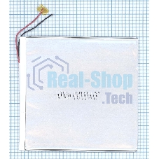 Аккумулятор Li-Pol (батарея) 3x130x135 мм 2pin 3.7V/7800mAh