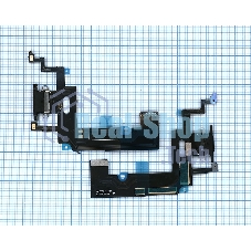 Шлейф разъема питания для iPhone XR черный