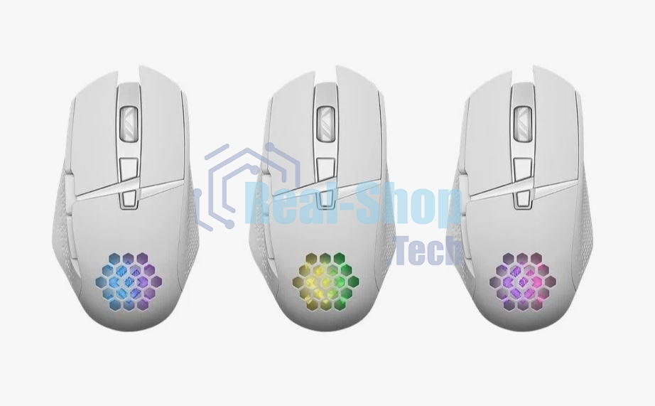 Мышь беспроводная Defender Glory GM-514 белый, 3200 dpi, радиоканал, USB, кнопки - 7