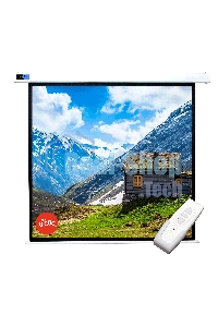 Экран 250x250 см Motoscreen 1:1 настенно-потолочный рулонный (моторизованный) 139' фибергласс