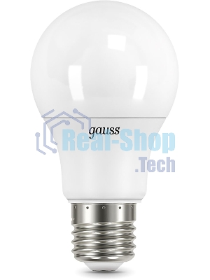 Лампа светодиодная Gauss A60 12Вт цок.: E27 шар 220B 4100K св. свеч. белый нейт. A60 (упак.: 10 шт) (102502212)