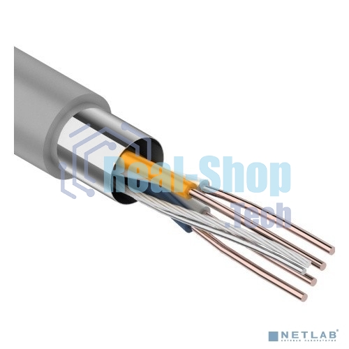 Кабель витая пара Rexant FTP 2PR 24AWG, cat.5e STRANDED (бухта 305 м)