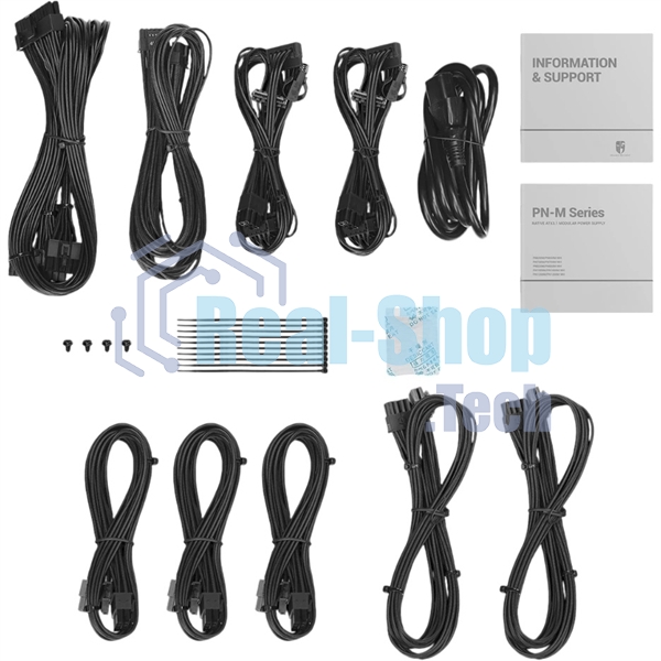 Блок питания Deepcool/GamerStorm PN650M, 650Вт, 80 PLUS Gold, 120мм, модульный, черный