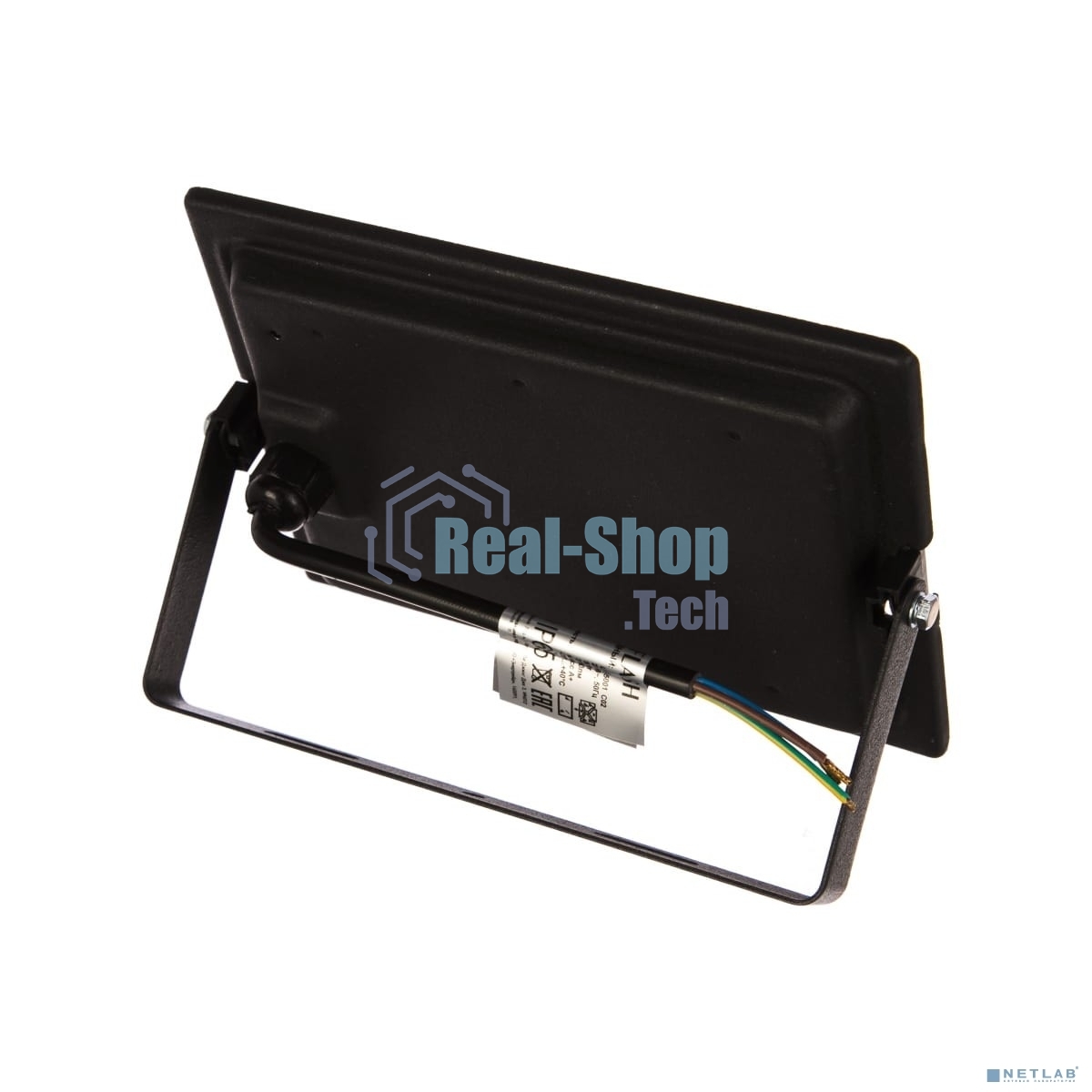 Прожектор светодиодный ULTRAFLASH 12317 LFL-5001 C02 черный LED SMD 50Вт 230В 6500К