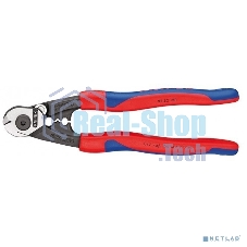 Тросорез KNIPEX 9562190 190мм кабельный ручки с двухкомпонентными чехлами