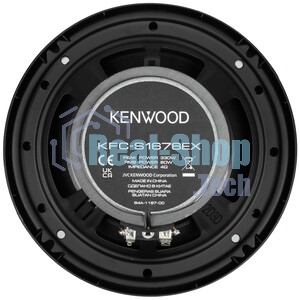 Колонки автомобильные Kenwood KFC-S1676EX 330Вт 87дБ 4Ом 16см (6.5дюйм) (ком.:2кол.) коаксиальные