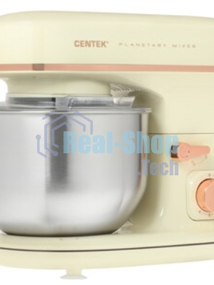 Миксер планетарный Centek CT-1139 бежевый