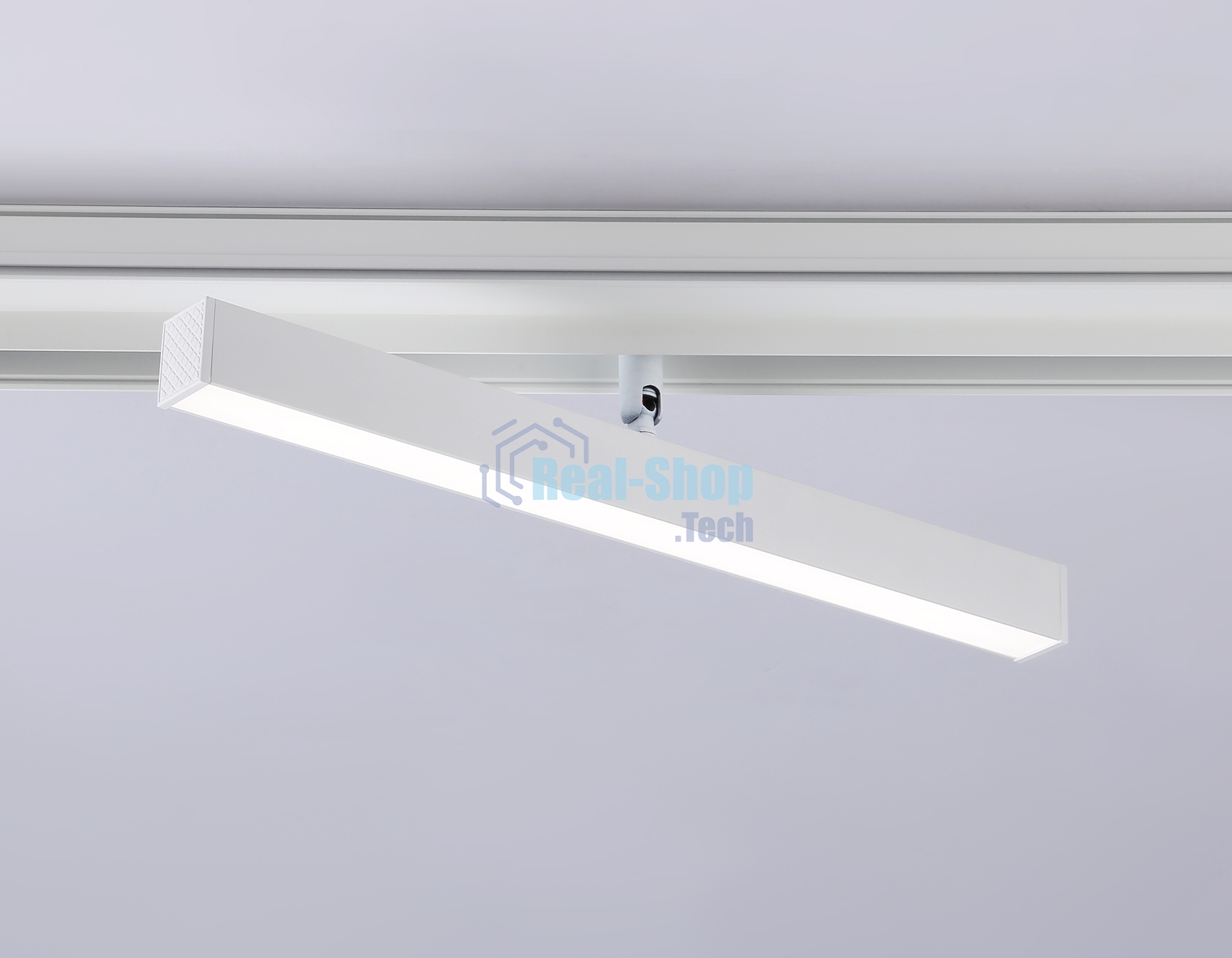 Светильник трековый светодиодный GL4200 WH белый IP20 12W 4200K 48V 305*22*45