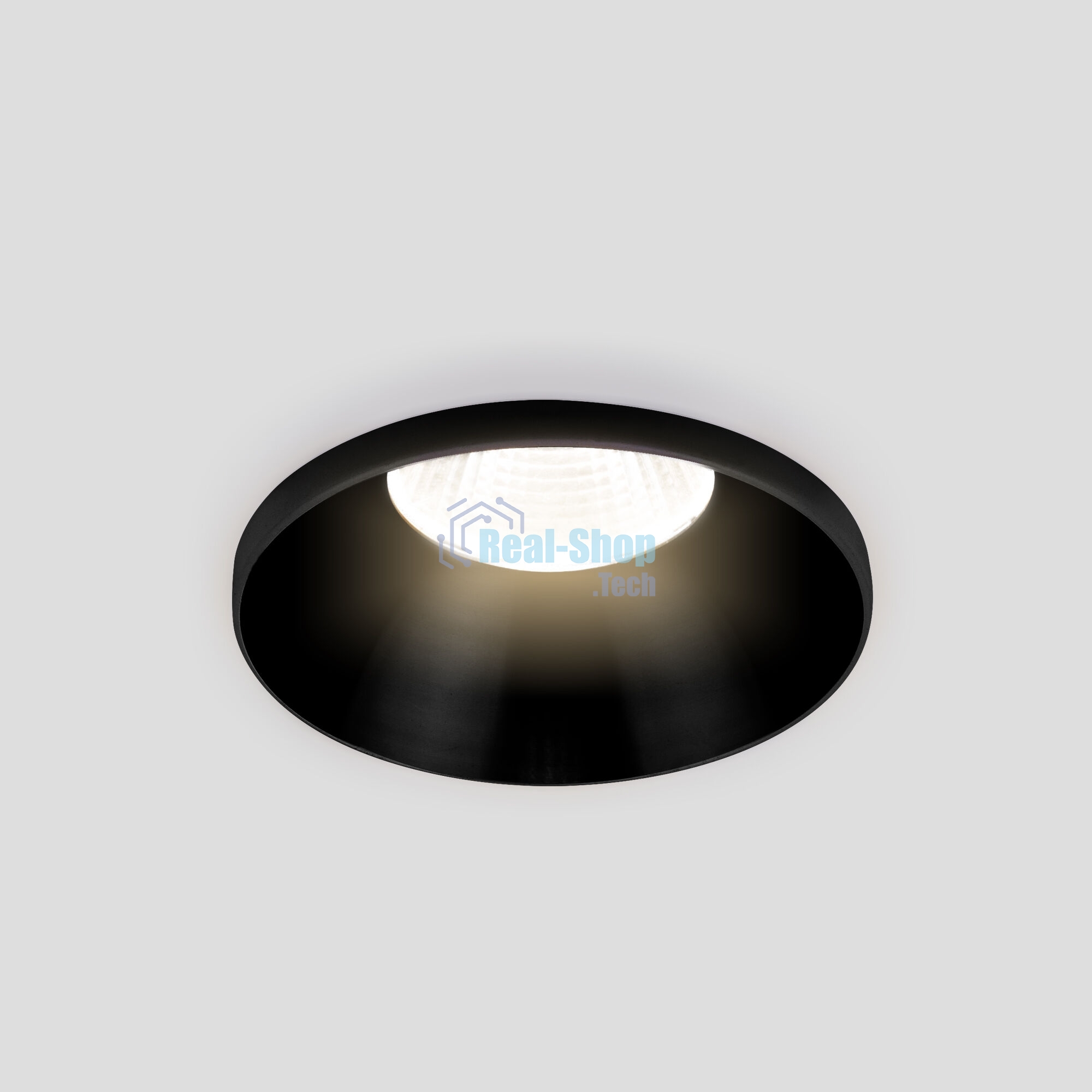 25026/LED / Встраиваемый светильник 7W 4200K BK черный