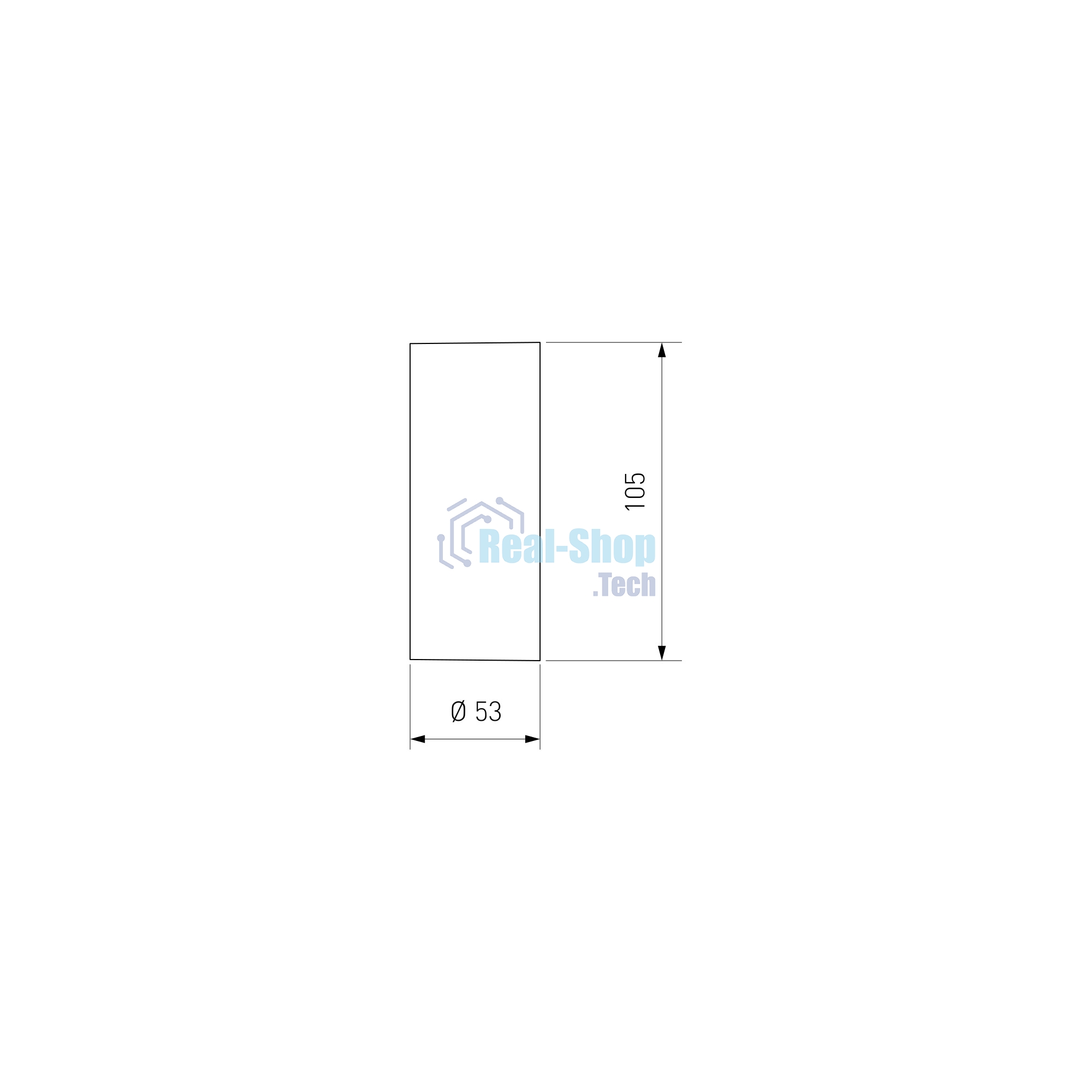 DLN101 GU10 / Светильник накладной BK черный