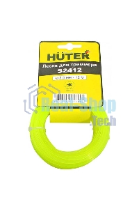 Леска для садовых триммеров Huter S2412 d=2.4мм L=12м для Huter GGT-800S(T)/1000S(T)/1300S(T)/1500S(T) (71/2/12)
