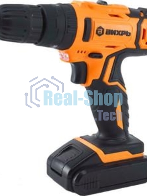 Дрель-шуруповерт аккумуляторная Вихрь ДА-18Л-2кУ 72/14/17, Аккумуляторная, 18В, Ударная